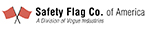 Safety Flag Co. 18" Mesh Safety Flag with 30" Staff